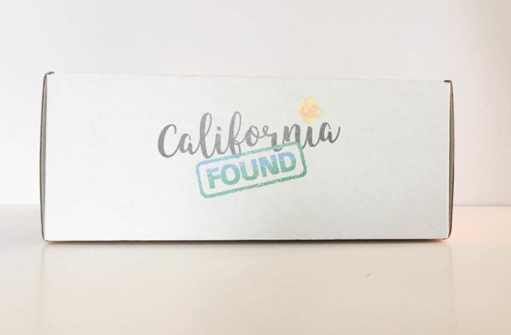 California Found Box Review February 2019 - Box Front