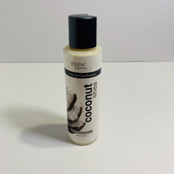 Cocotique “Red Carpet Ready” February 2019 - Eden BodyWorks Coconut Shea Leave-In Conditioner 1