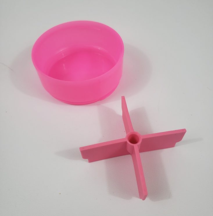 Eat Train Cleanse February 2019 - SmartShake Pink Shaker Cup Bottom Part With Removable Separator Top