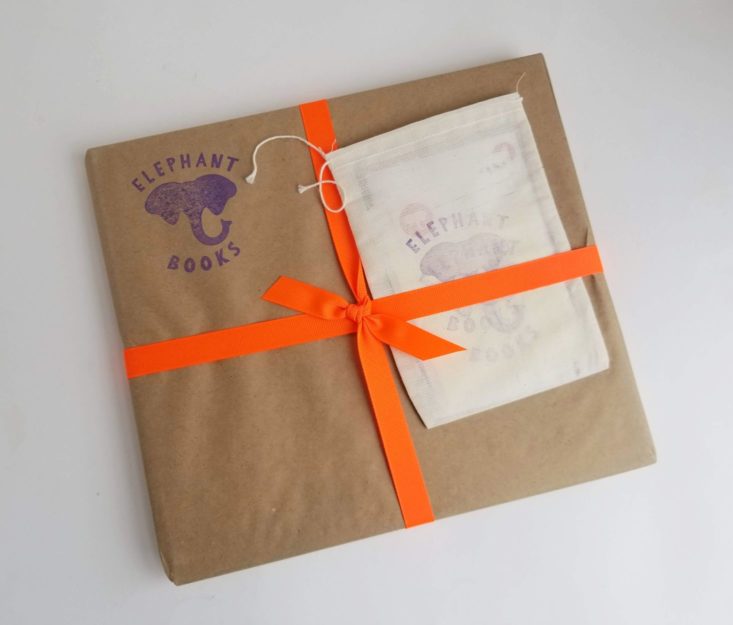 Elephant Books March 2019 packaging