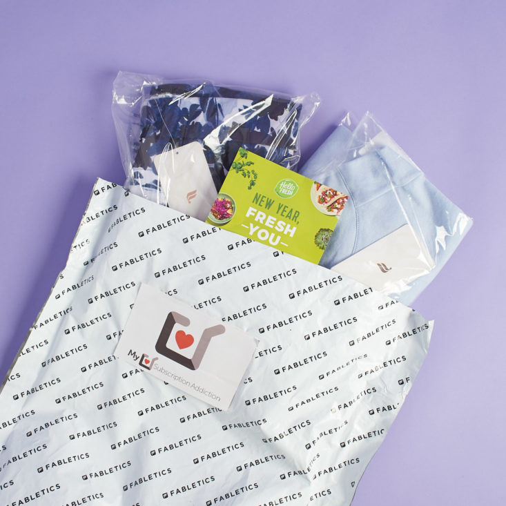fabletics unboxing march 2019