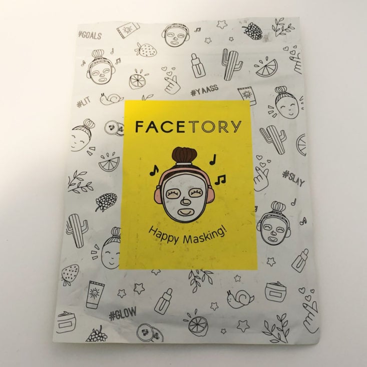 Facetory 4 Ever Fresh Review March 2019 - Envelope Top