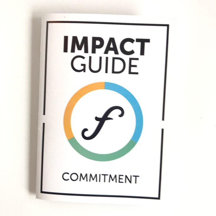 Faithbox March 2019 - Impact Guide Front