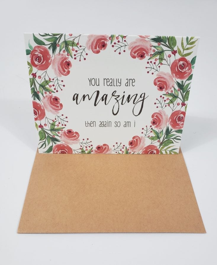 Flair & Paper March 2019 – Just Breathe Card Front
