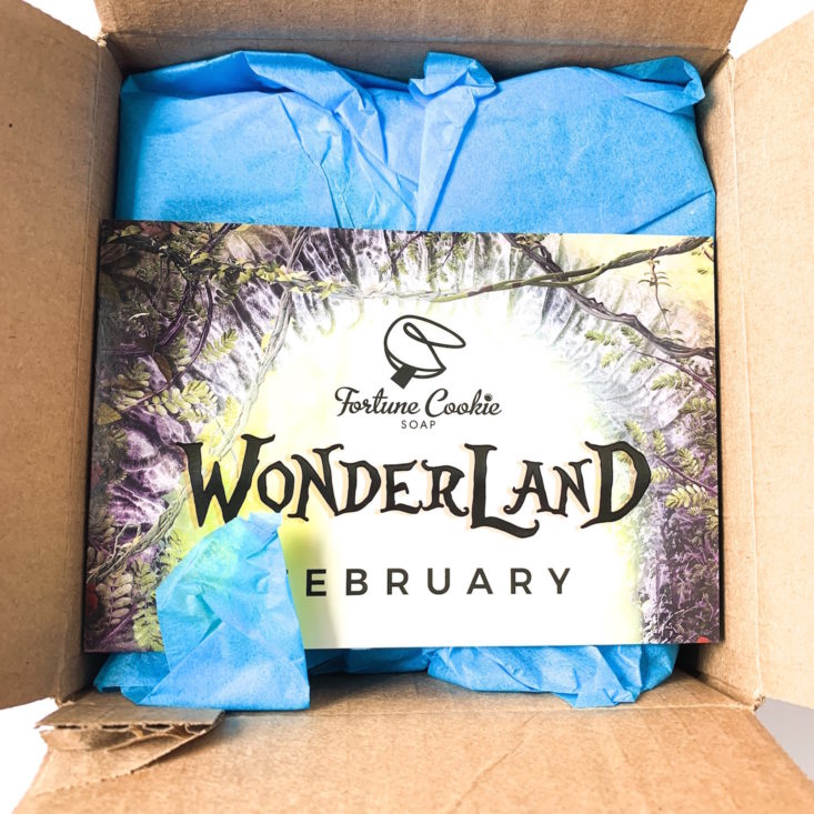 Fortune Cookie Soap “Wonderland” February 2019 - Open Box