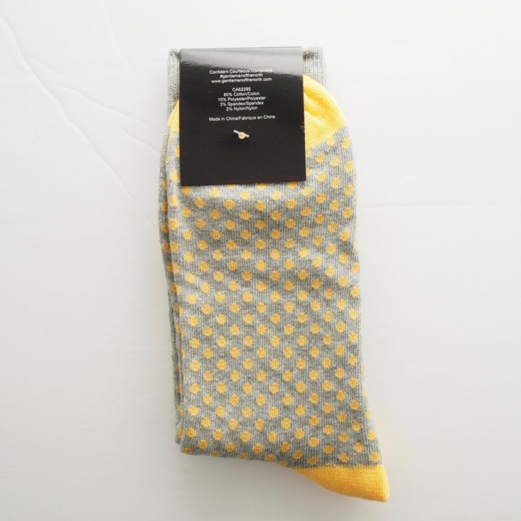 Gentlemans Box March 2019 - GOTN Socks Back