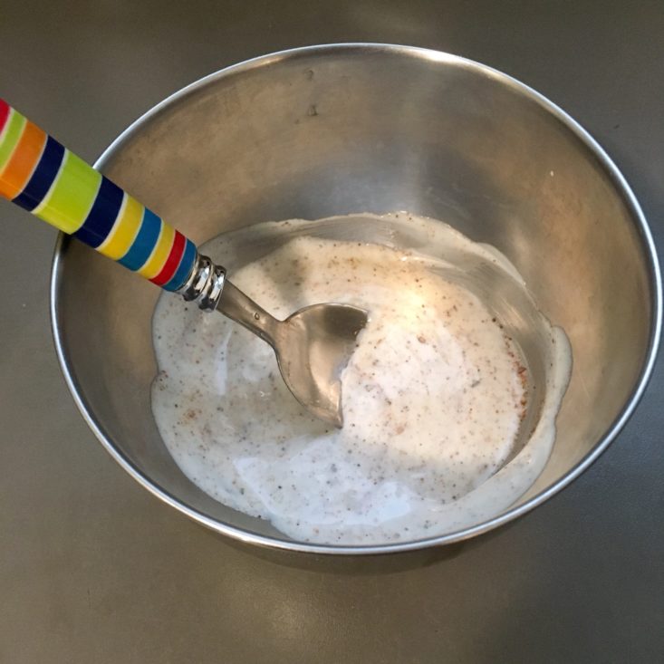 Home Chef Subscription Box Review March 2019 - Salad Ranch In Bowl top