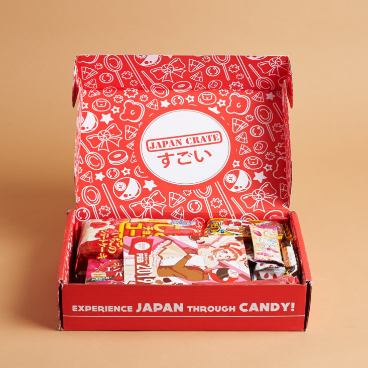 Japan Crate February 2019 open