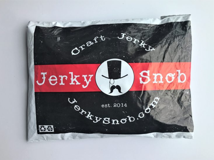 Jerky Snob March 2019 - Bag Front