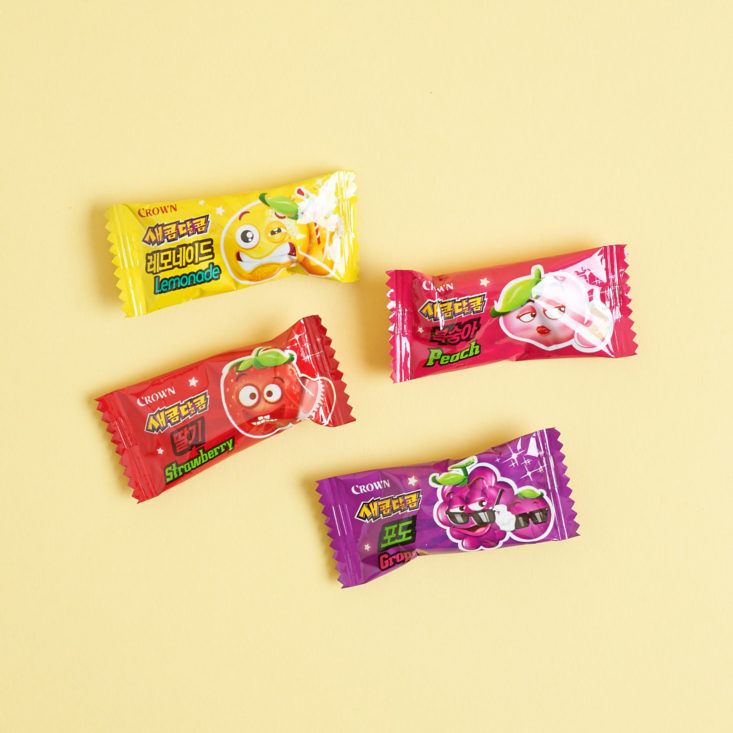 Korean Snack Box sweet and sour candies