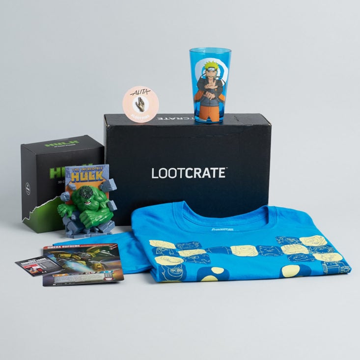 Loot Crate Transformation contents