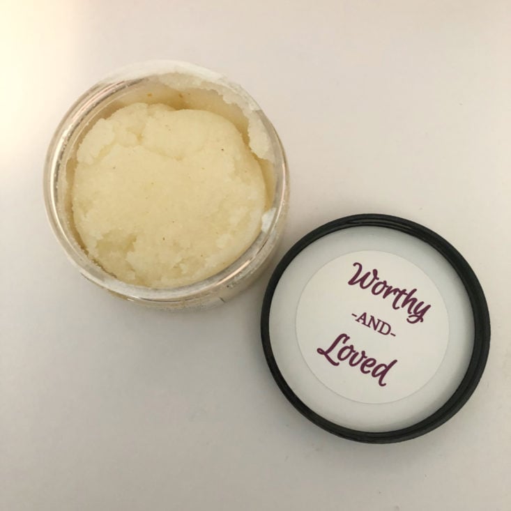 Oxford Momma Box February 2019 - Seasons of Love Sugar Scrub Open Top