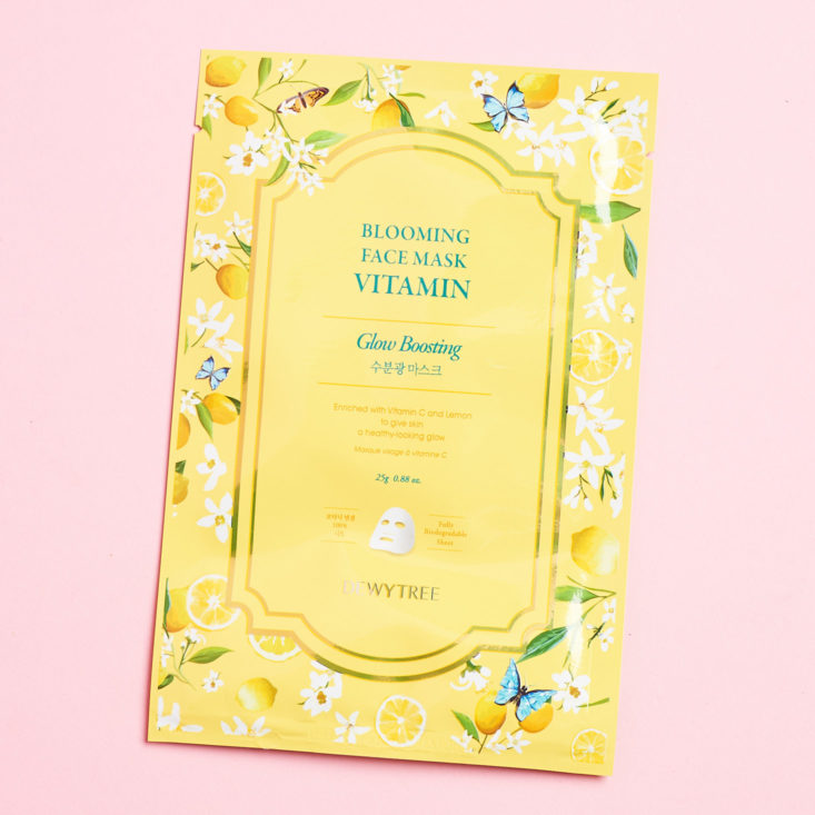 Piibu March 2019 vitamin mask