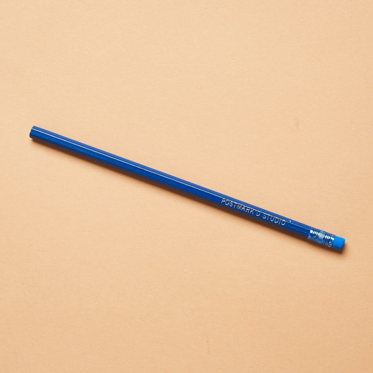 Postmarkd Studio March 2019 blue pencil