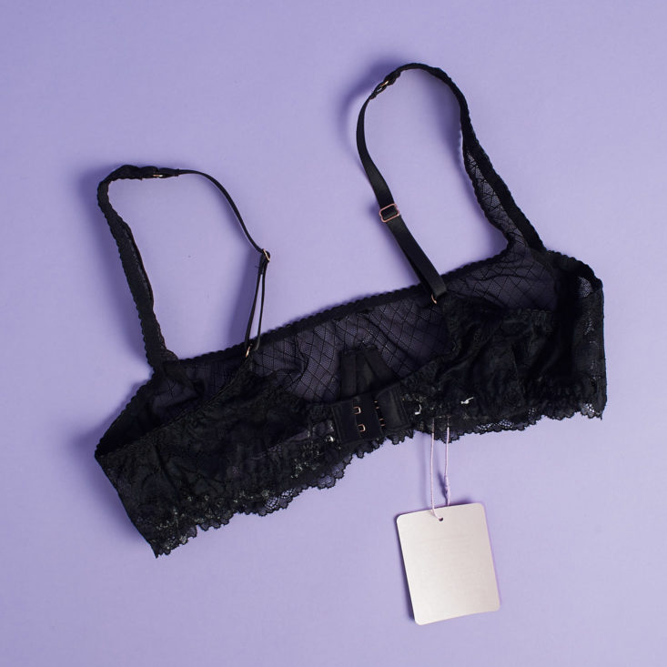 Savage x Fenty Xtra VIP Membership black unlined balconette bra february 2019