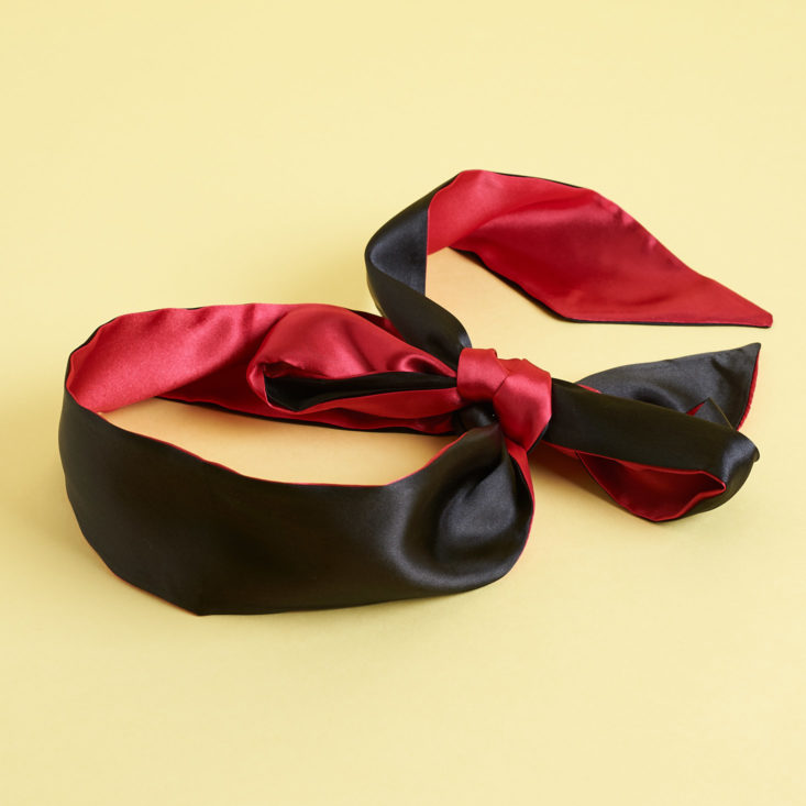 SlutBox March 2019 tied blindfold