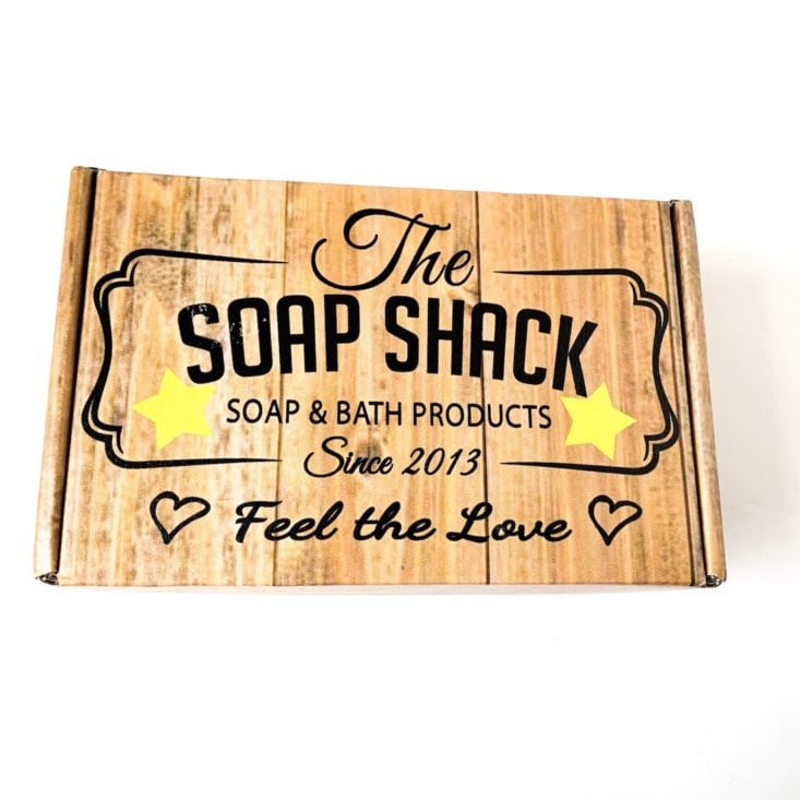 Soap Shack The Soap Club Review February 2019 - Box Closed Top