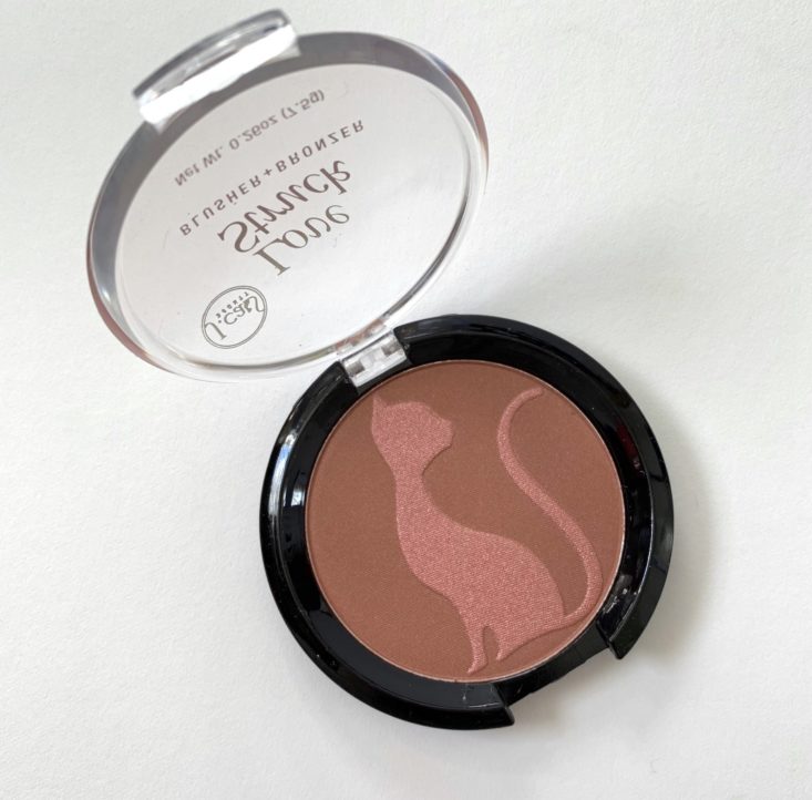 Sweet Sparkle Review March 2019 - J. Cat Beauty Love Struck Powder Blusher + Bronzer in Babe Uncapped Top