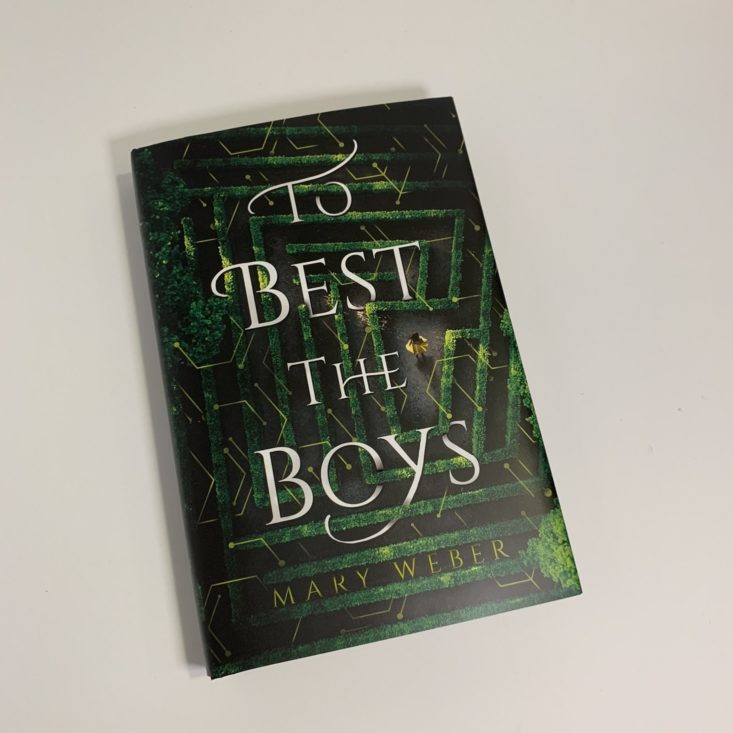 The Bookish Box Review March 2019 - To Best the Boys by Mary Weber Book Front Top
