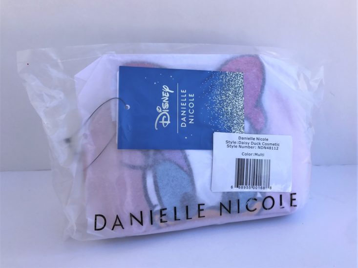 The Mouse Merch Box March 2019 - Danielle Nicole Handbags Daisy Cosmetic Bag Package Front