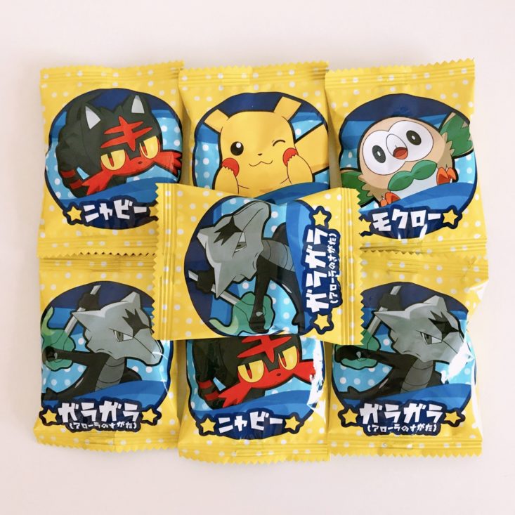 Tokyo Treat March 2019 - Pokemon Cookie Indivbags