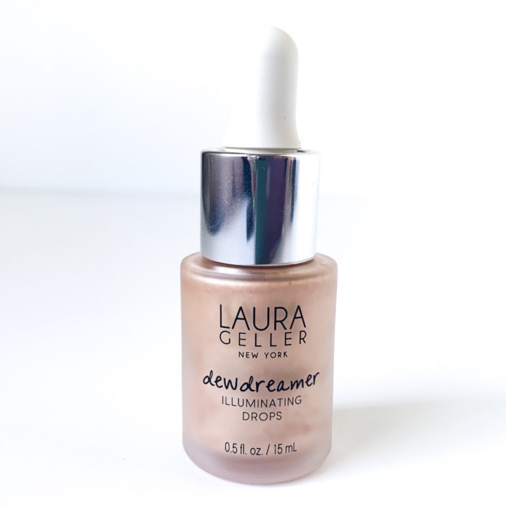 Ulta The Glow Up Kit Review March 2019 - Laura Geller Dewdreamer Illuminating Drops in Gilded Honey Front