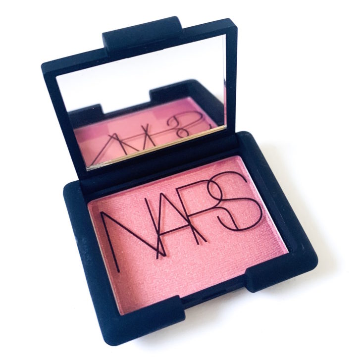 Ulta The Glow Up Kit Review March 2019 - NARS Blush in Orgasm Box Open Top