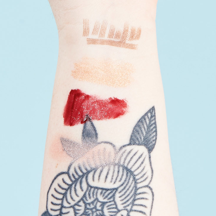 Vegan Cuts Fierce and Foxy March 2019 swatches