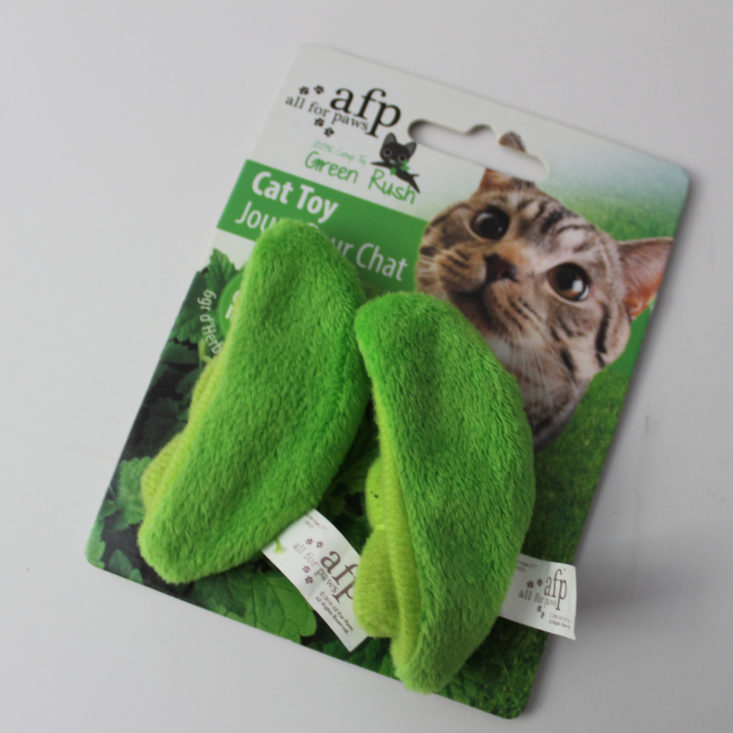 Vet Pet Box Cat March 2019 - All for Paws Green Rush All Natural Veggies