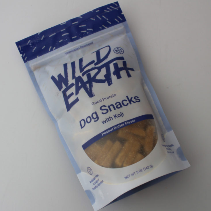 Vet Pet Box Dog March 2019 - Wild Earth Good Protein Dog Snacks with Koji Front