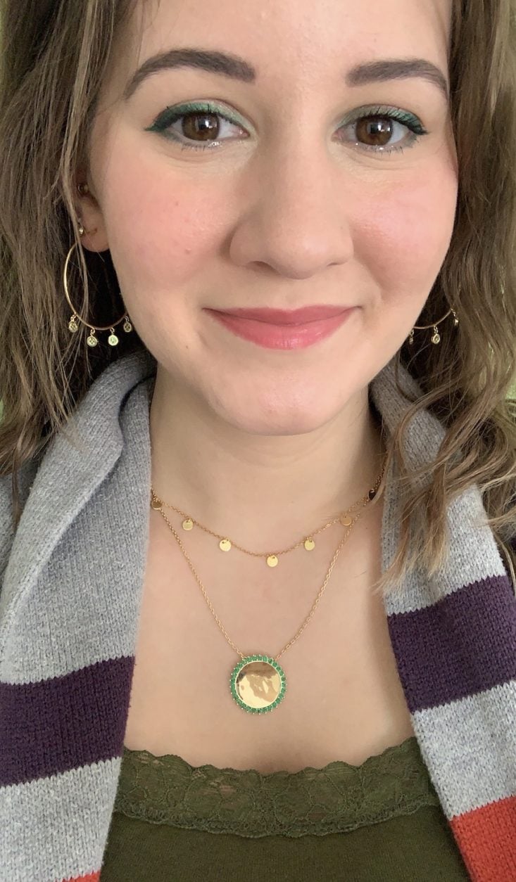 XIO Jewelry Subscription Review March 2019 - All Gold Me Front