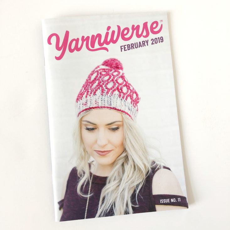 Yarn Crush Box February 2019 - Booklet Cover Front