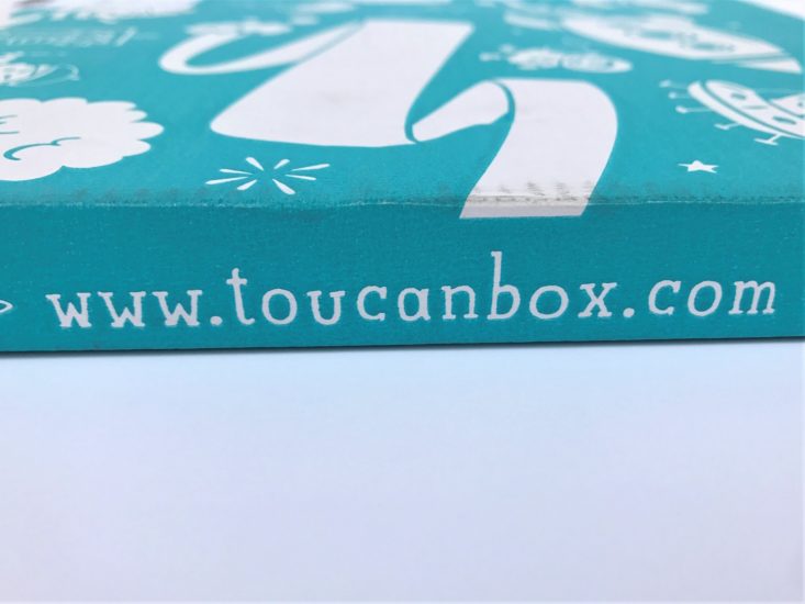 2 Toucan Box April 2019 - Side Of Box
