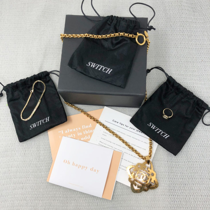 3 Switch Designer Jewelry Rental Subscription Review April 2019 - All Products Review