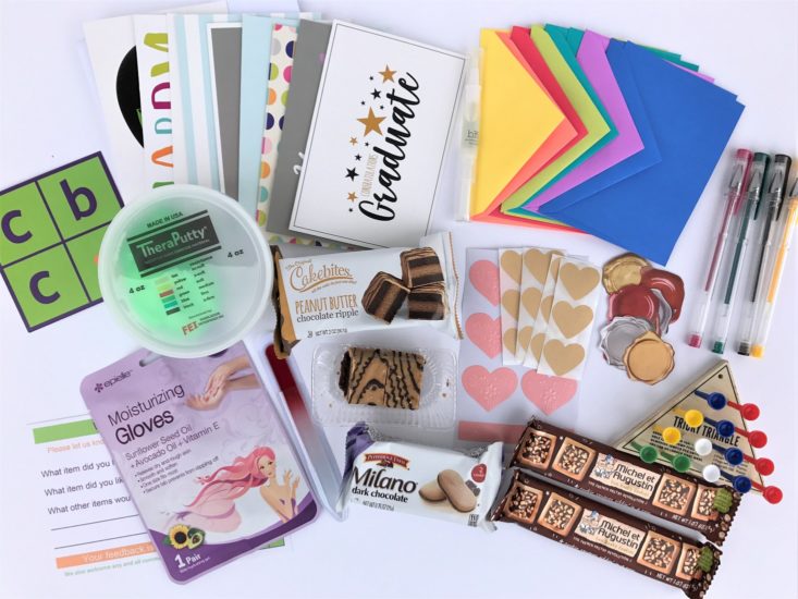 4 Care Box Co. April 2019 - All Products Laidout