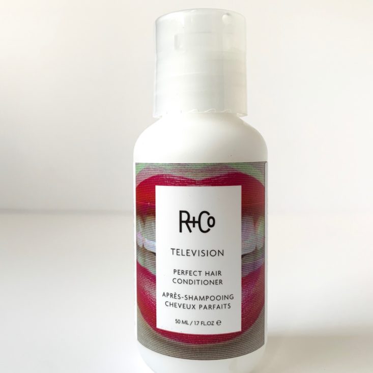 Birchbox The Skin Soothers Kit April 2019 - R+Co Television Perfect Hair Conditioner Front