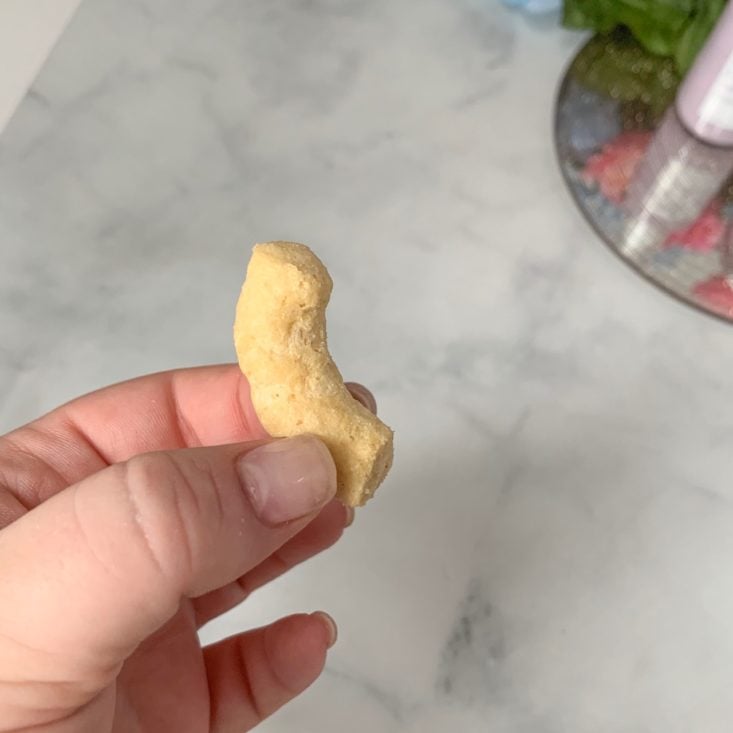 Bless Box March 2019 Review - Hippeas Vegan White Cheddar In Hand Top