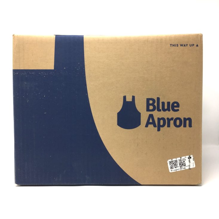 Blue Apron Subscription Box Review April 2019 - UNOPENED BOX