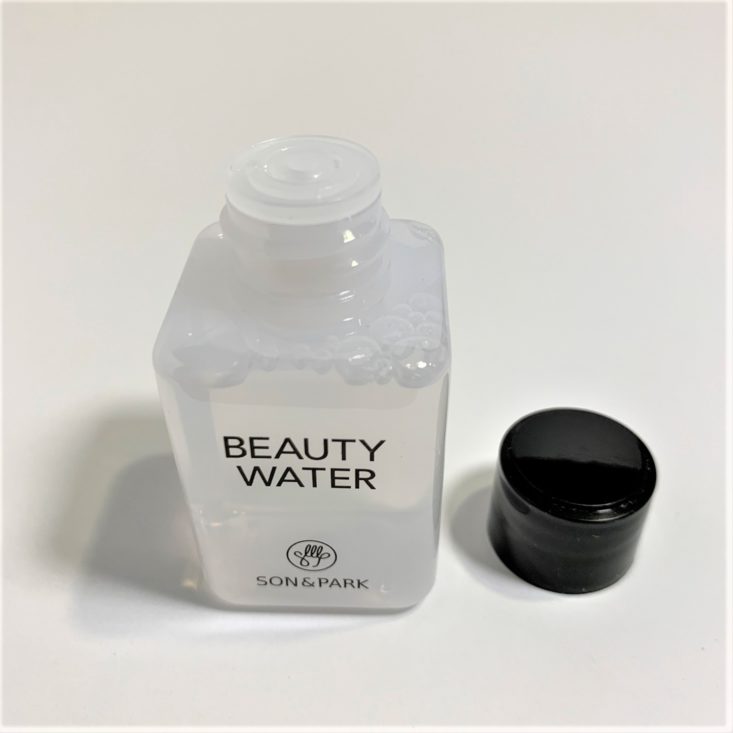 BomiBox Review March 2019 - Son & Park Beauty Water Mini, 30 ml Open Front