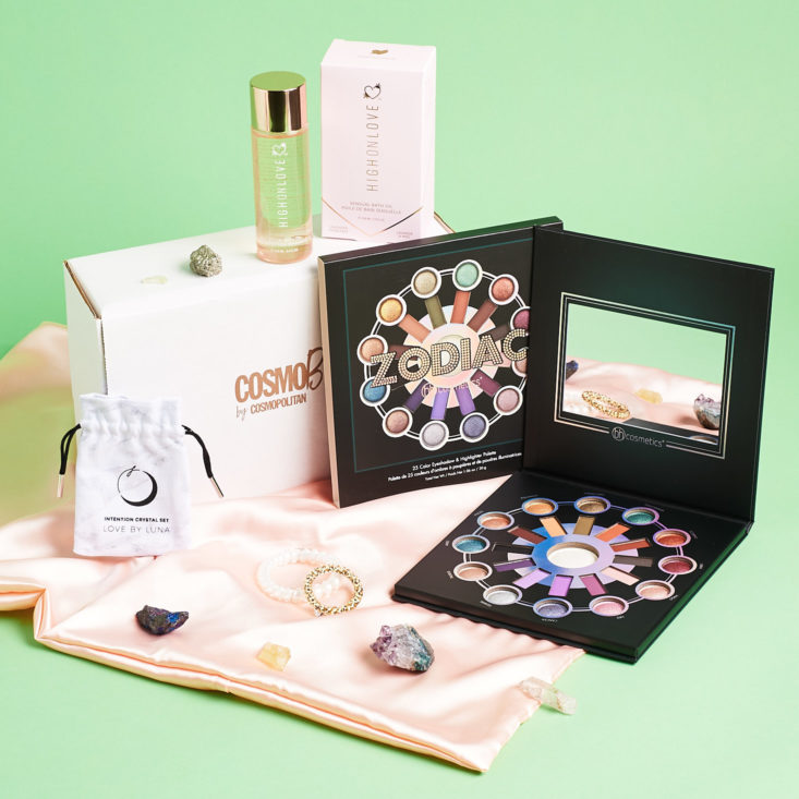 Cosmobox April 2019 review all contents