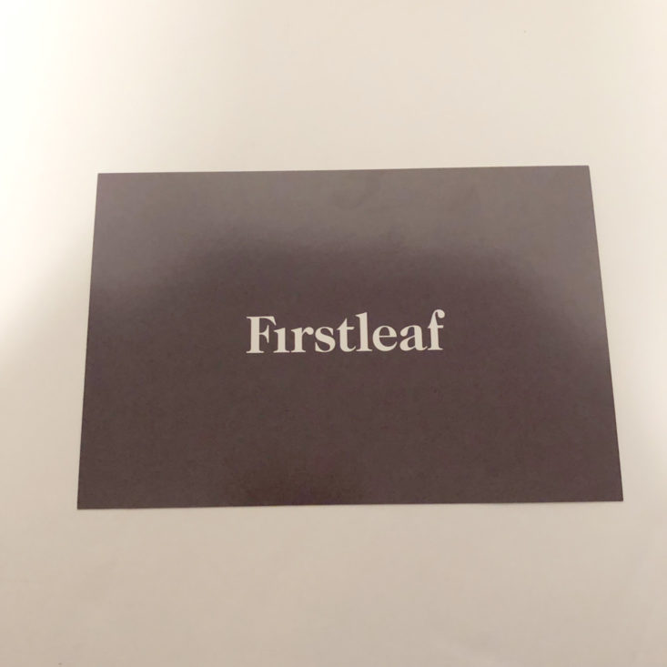 Firstleaf Wine Subscription Review April 2019 - Referral Coupon Front Top