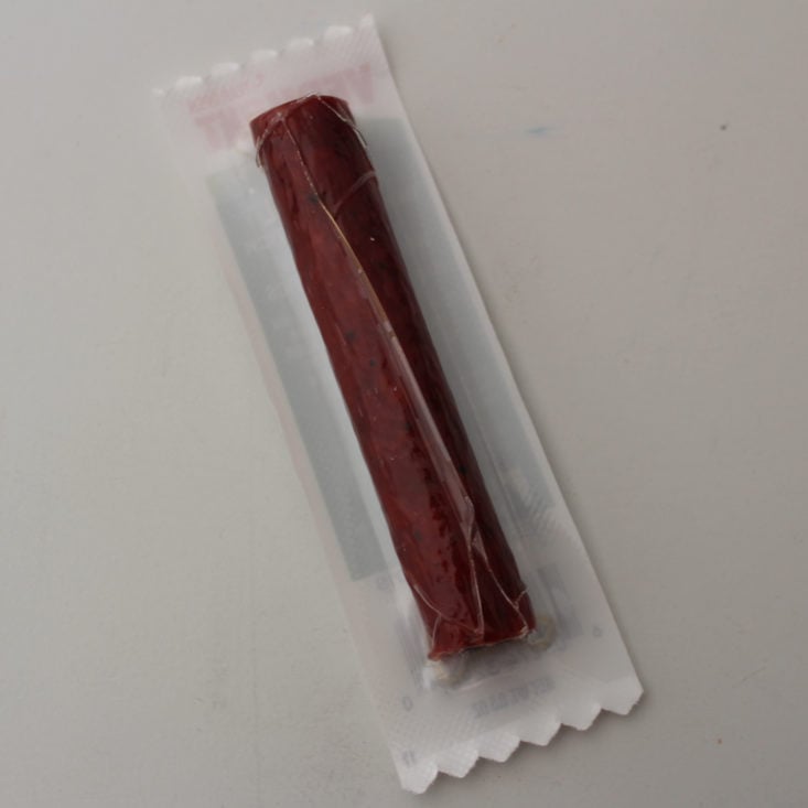 Fit Snack Box Review March 2019 - Vermont Minis Original Beef and Pork Stick Top