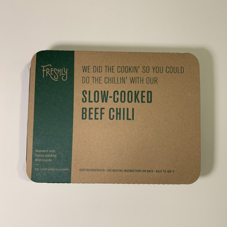 Freshly March 2019 - Slow-Cooked Beef Chili Front Top