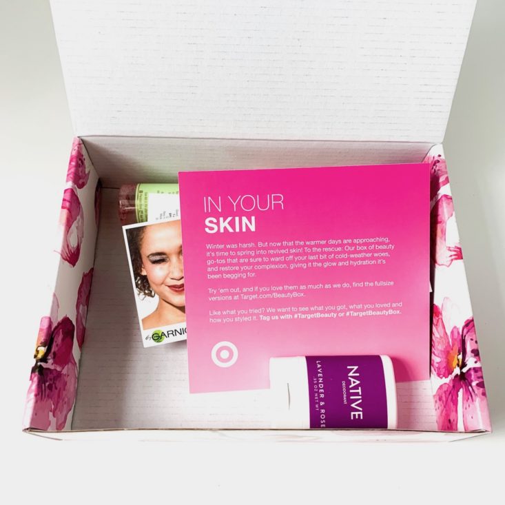 Target In Your Skin April 2019 - Open Box Front