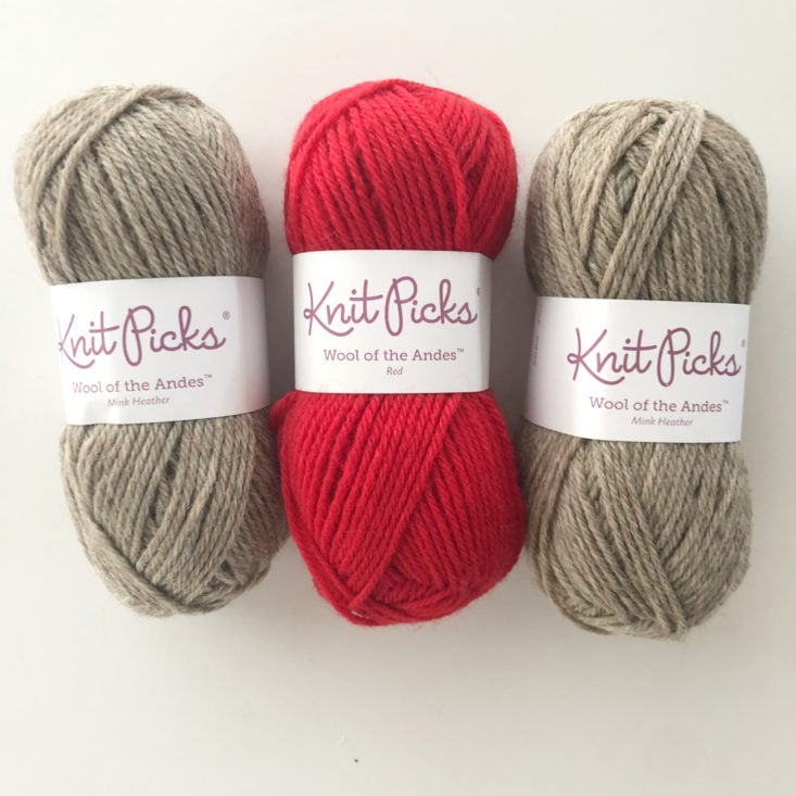 Knit Picks Skill Builder Review March 2019 - KnitPicks Wool of the Andes Worsted Weight Yarn Skein Top