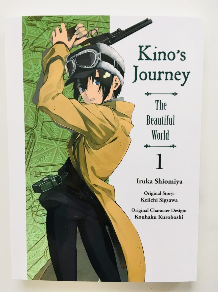 Manga Spice Cafe December 2018 - Kino's Journey - the Beautiful World Volume 1 Cover Top