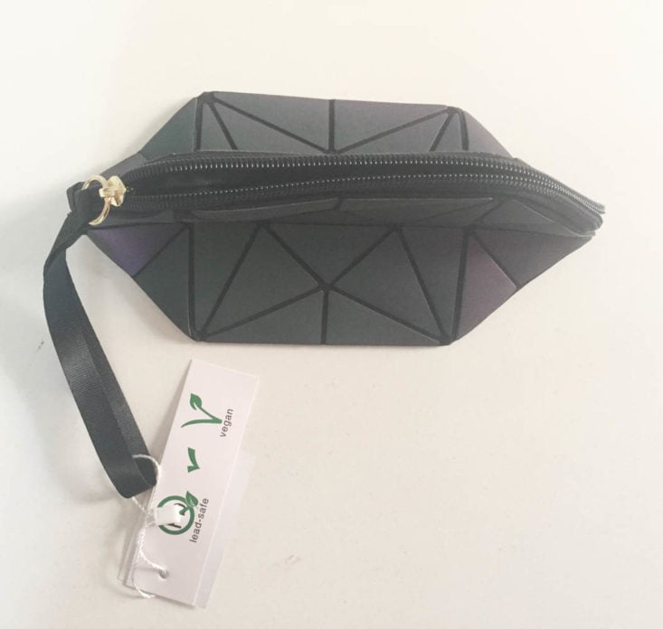 My Fashion Crate March 2019 - Luminous Geometric Cosmetic Pouch 2
