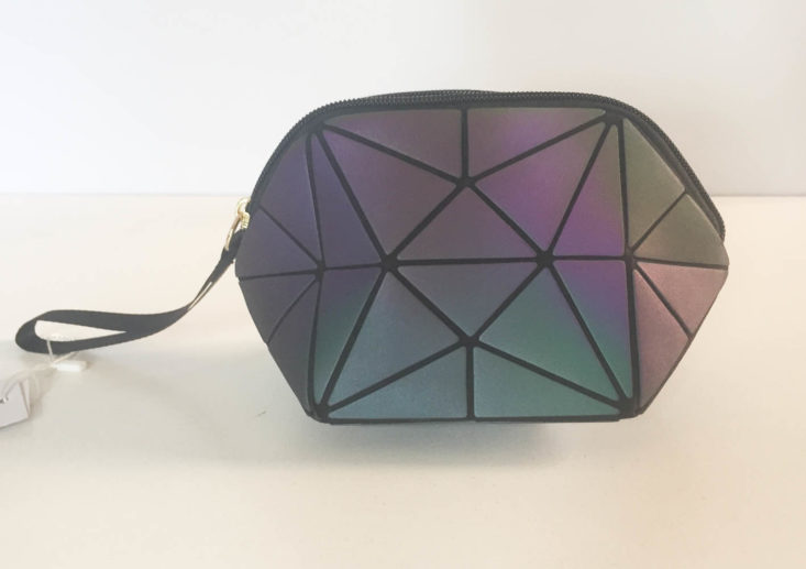 My Fashion Crate March 2019 - Luminous Geometric Cosmetic Pouch 3