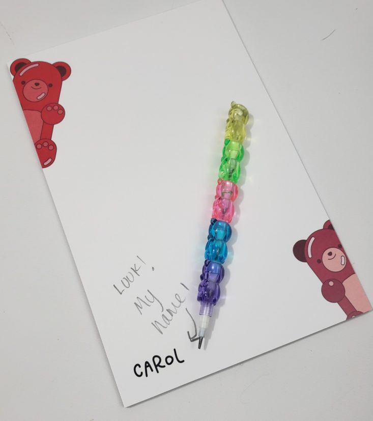 My-Paper-Box-April-2019 - Gummy Bear Pencil Top 4