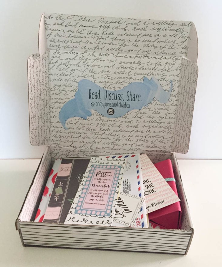 Once Upon A Book Club March 2019 - Box Inside